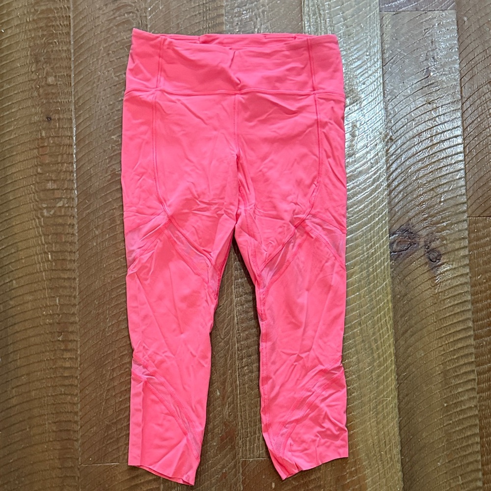 Lululemon Athletica Coral Leggings